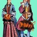 1684 г. Модный дворянин и девушка-крестьянка
